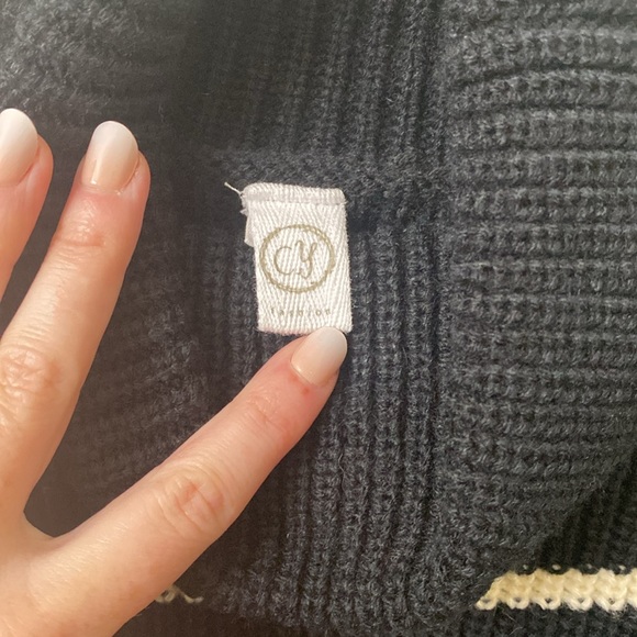 *NWOT* CY Fashion Striped Turtleneck Sweater🖤 - Picture 6 of 9
